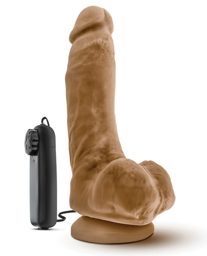 Blush Loverboy The Boxer 9" Vibrating Realistic Cock - Mocha - LUST Depot