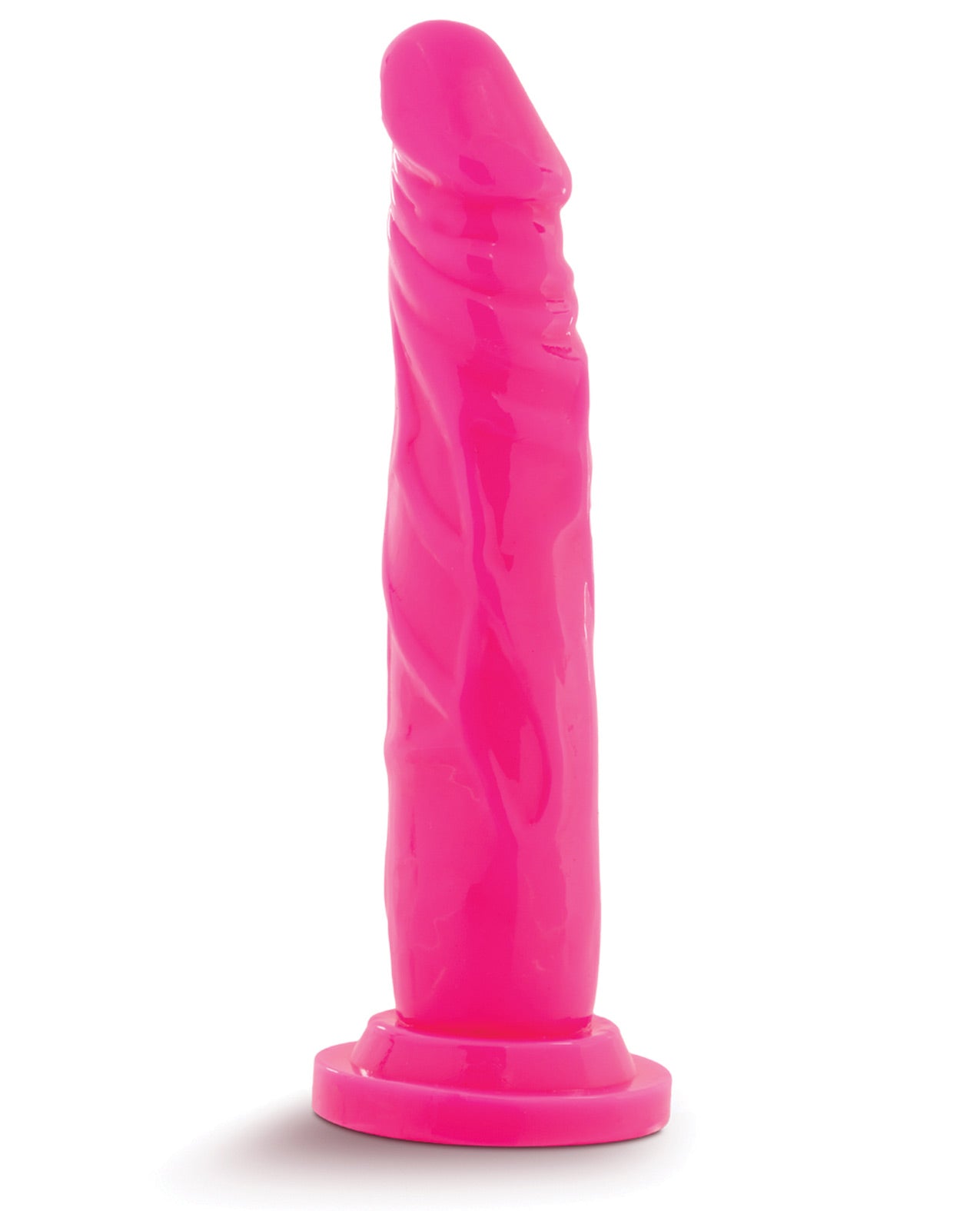 Blush Neo 7.5" Dual Density Cock - Neon Pink - LUST Depot