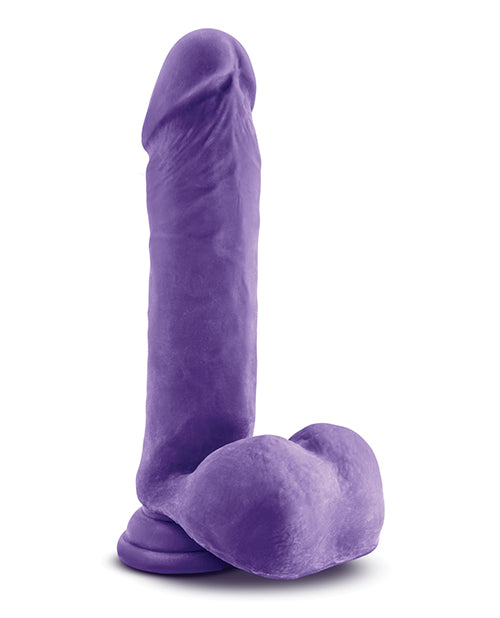 Blush Au Natural Bold Hero 8" Dildo - Purple - LUST Depot