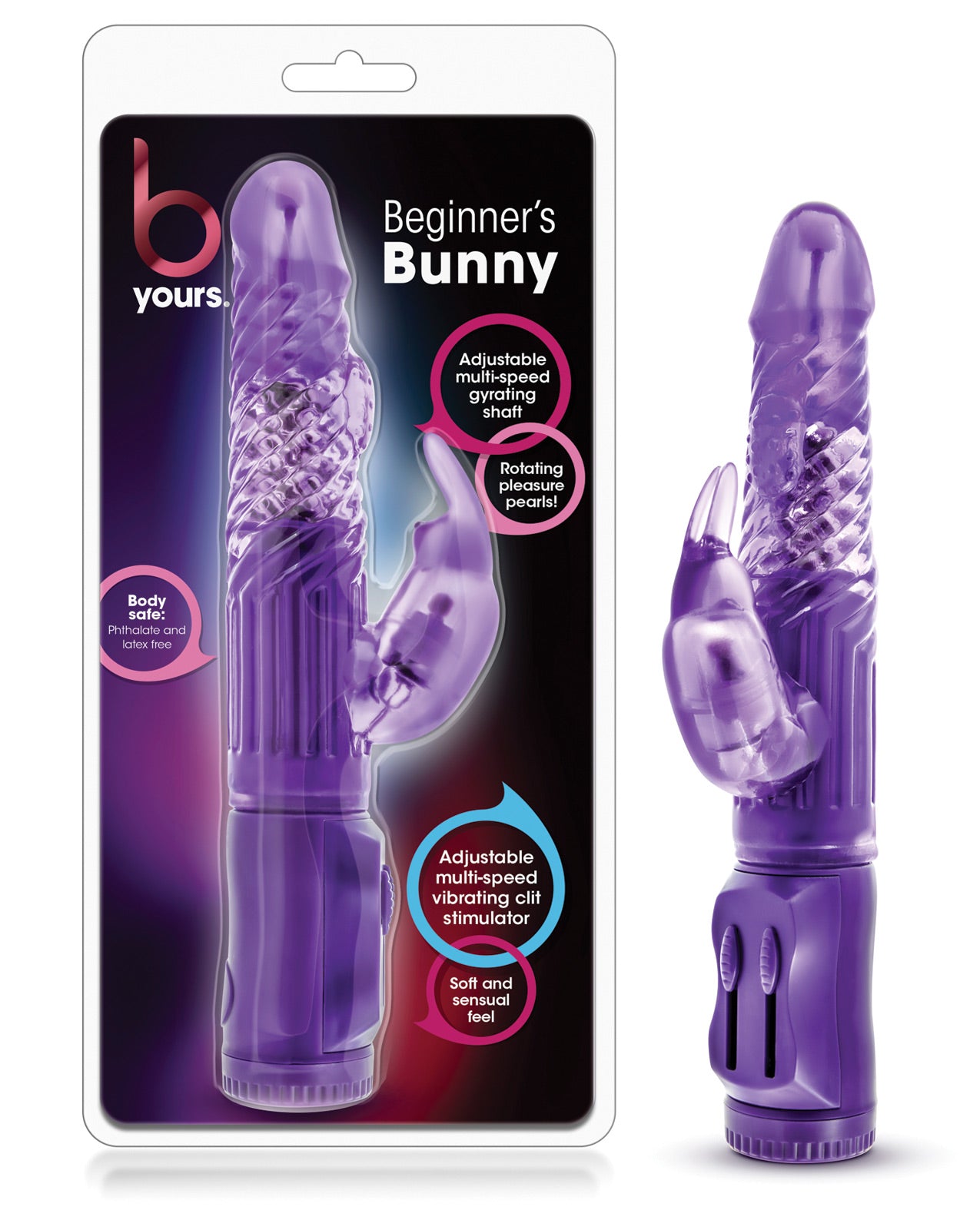 Blush B Yours Beginner's Bunny - Purple - LUST Depot