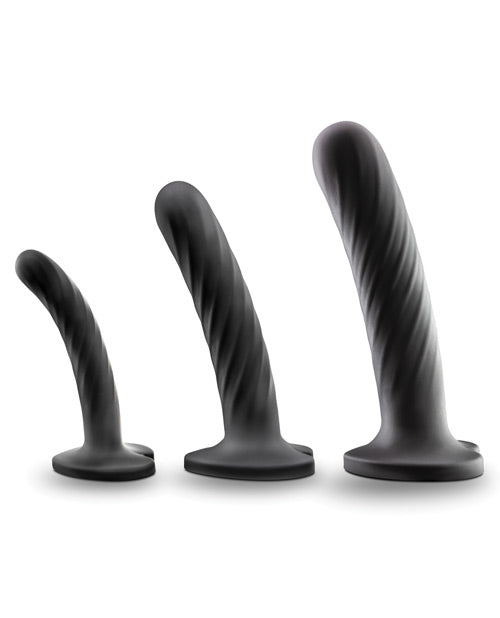 Blush Temptasia Twist Kit - Black Set Of 3 - LUST Depot