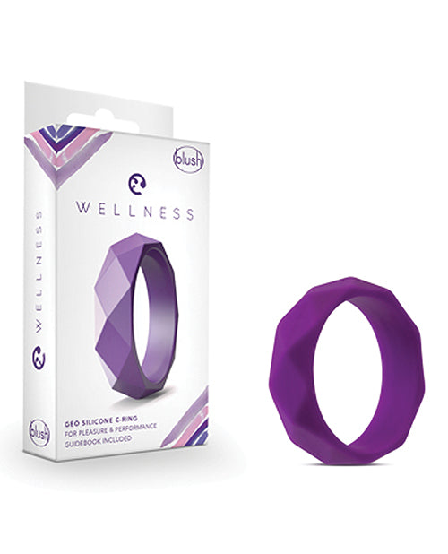 Blush Wellness Geo C Ring - Purple - LUST Depot