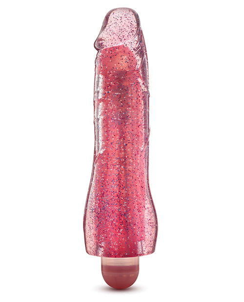 Blush Glow Dicks Glitter Vibrator Molly - Pink - LUST Depot