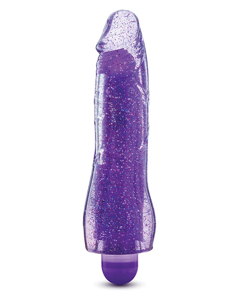 Blush Glow Dicks Glitter Vibrator Molly - Purple - LUST Depot