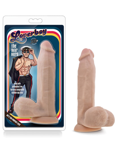 Blush Loverboy The War Hero 8" Realistic Cock - Vanilla - LUST Depot