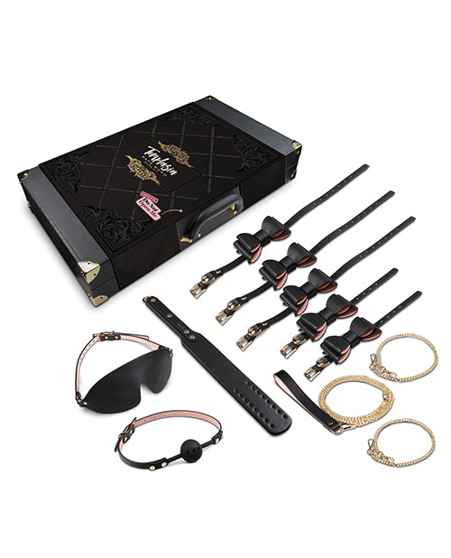 Blush Temptasia Safe Word Bondage Kit W-suitcase - Black - LUST Depot