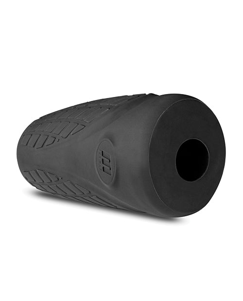 Blush M Elite Platinum Gript Silicone Stroker - Black - LUST Depot