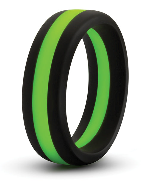 Blush Performance Silicone Go Pro Cock Ring - Black-green - LUST Depot