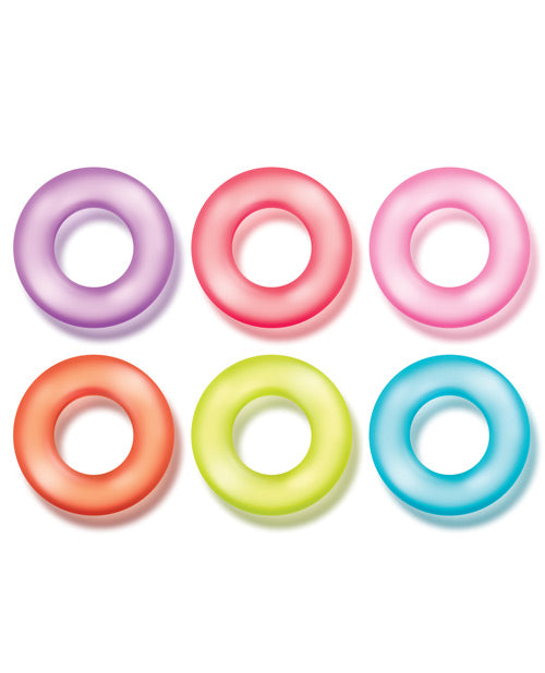 Blush Play With Me King Of The Ring - Asst. Colors Set Of 6 - LUST Depot