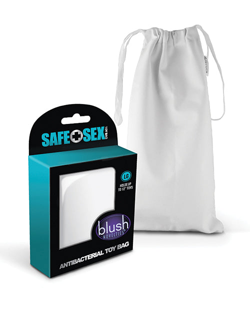 Blush Safe Sex Antibacterial Toy Bag Counter Display - Large Display Of 24 - LUST Depot