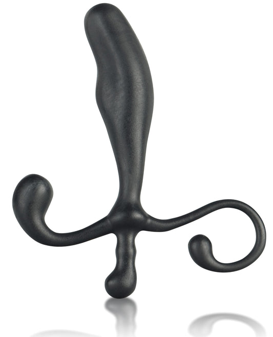 Blue Line C&b 5" Male P-spot Massager - Black - LUST Depot