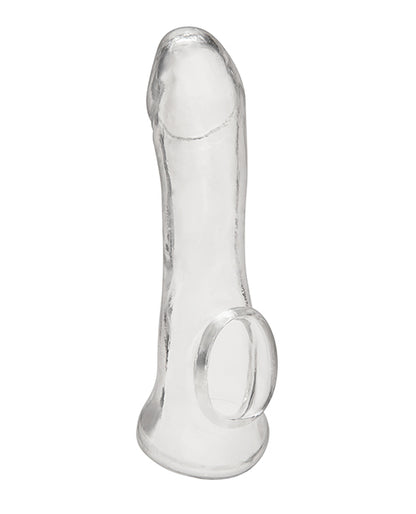 Blue Line C & B 6.25" Transparent Penis Enhancing Sleeve Extension - Clear - LUST Depot