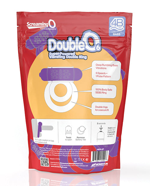 Screaming O 4b Doubleo 6 - Grape - LUST Depot