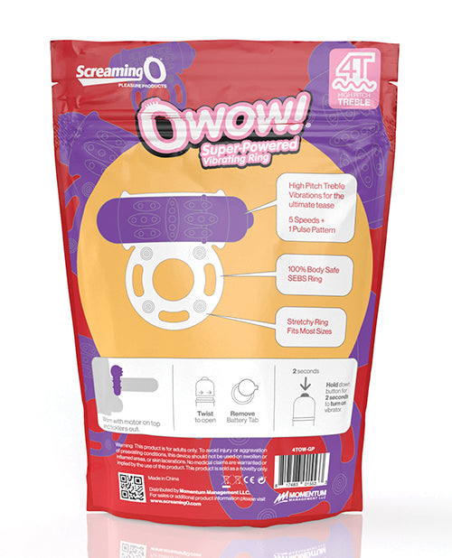 Screaming O 4t Owow - Grape - LUST Depot