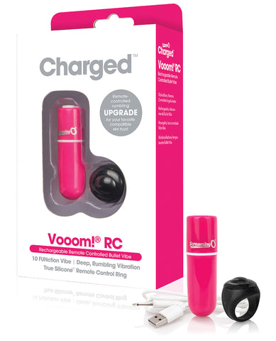 Screaming O Charged Vooom Remote Control Bullet - Pink