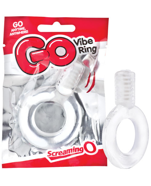 Screaming O Go Vibe Ring - Clear - LUST Depot