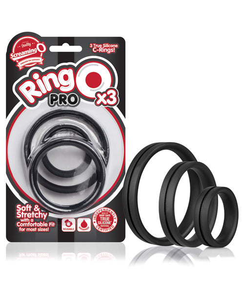 Screaming O Ringo Pro X3 - Black - LUST Depot