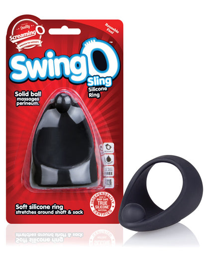 Screaming O Swingo Sling - Black - LUST Depot