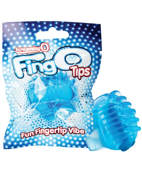 Screaming O Fingo Tips - Blue - LUST Depot