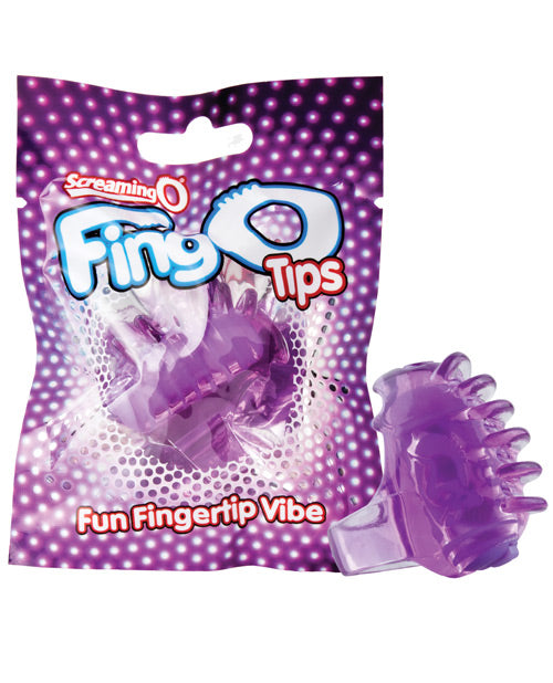 Screaming O Fingo Tips - Purple - LUST Depot