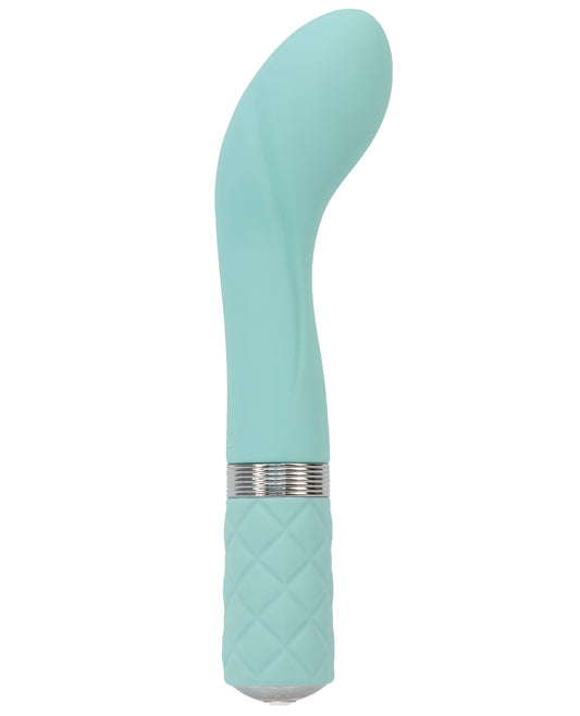 Pillow Talk Sassy G Spot Vibrator - Teal - LUST Depot