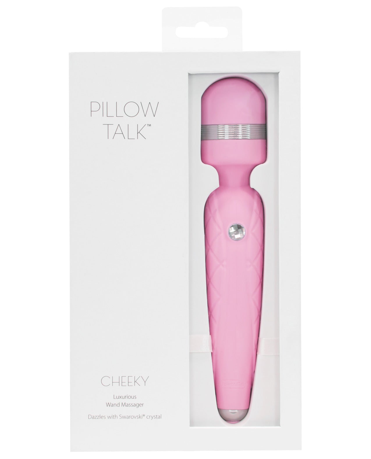 Pillow Talk Cheeky Wand - Pink - LUST Depot