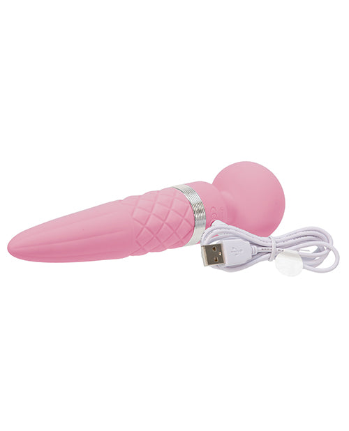 Pillow Talk Sultry Rotating Wand - Pink - LUST Depot