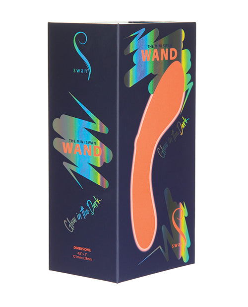 The Mini Swan Wand Glow In The Dark - Orange - LUST Depot