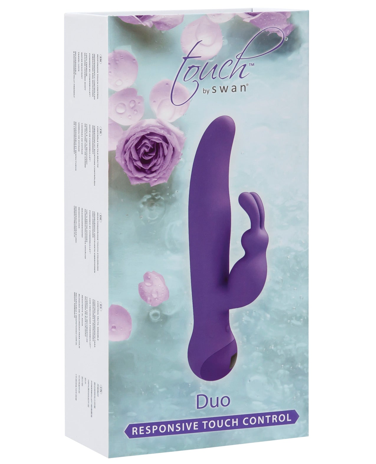 Touch By Swan Duo Rabbit Vibrator - Purple - LUST Depot