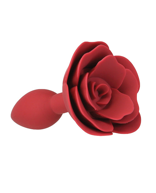 Lux Active Red Rose Silicone Anal Plug - LUST Depot