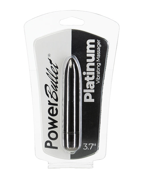 Power Bullet 3.7" Platinum Vibrating Massager - LUST Depot