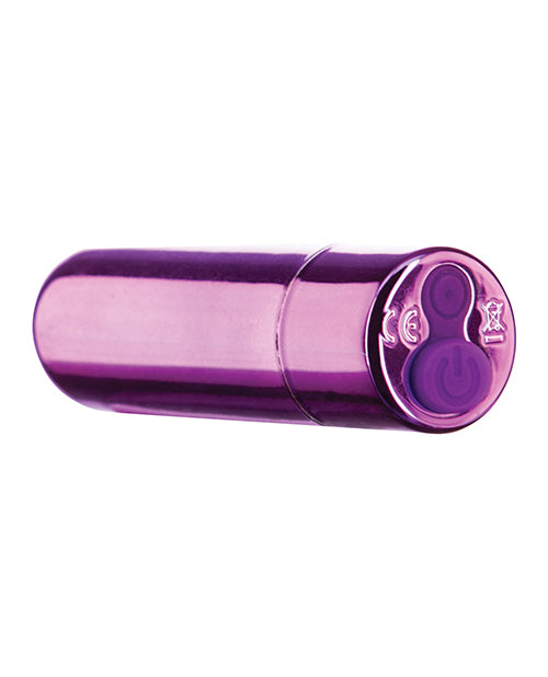 Mini Bullet Rechargeable Bullet - 9 Functions Purple - LUST Depot