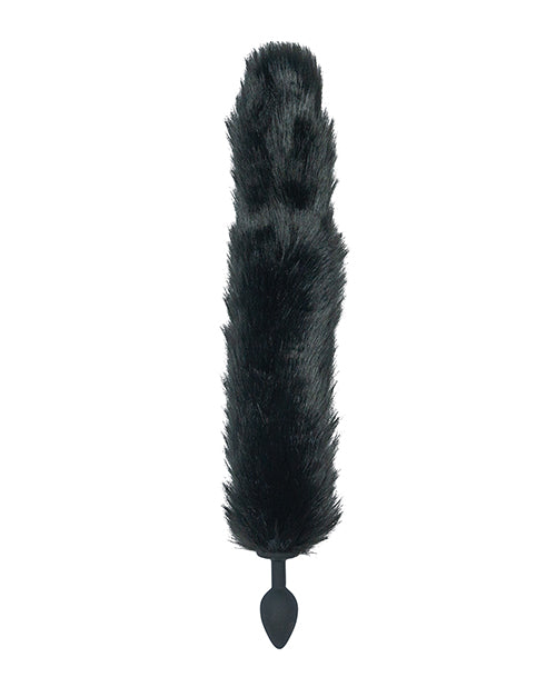 Punishment Fox Tail Plug - Black - LUST Depot