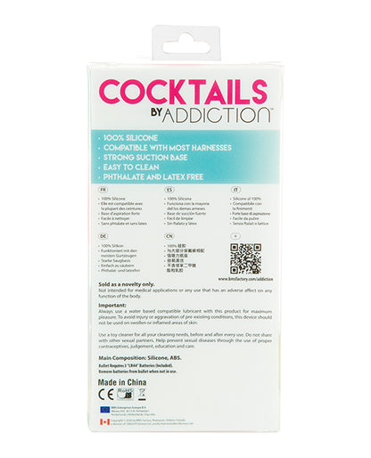 Addiction Cocktails 5.5" Dong - Blue Lagoon - LUST Depot