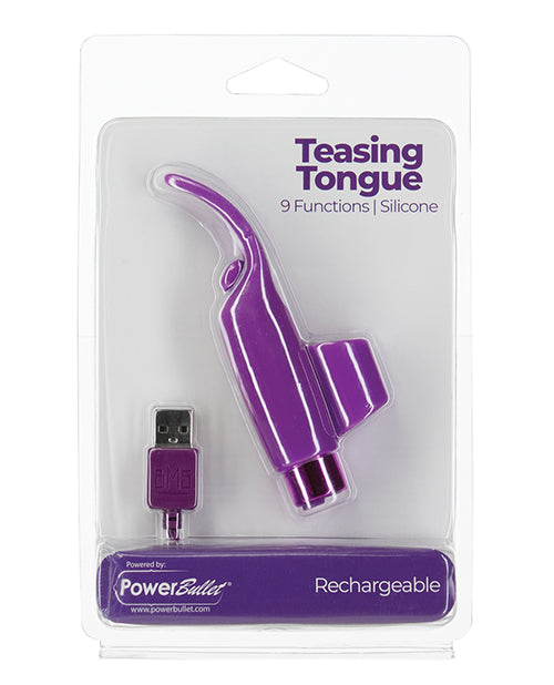 Teasing Tongue - 9 Functions Purple - LUST Depot