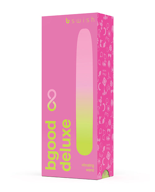 Bgood Infinite Deluxe Vibrator - Rose - LUST Depot