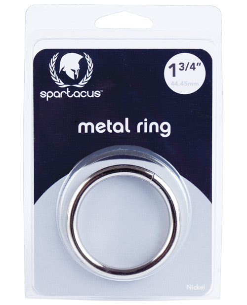 Spartacus 1.75" Nickel Cock Ring - LUST Depot