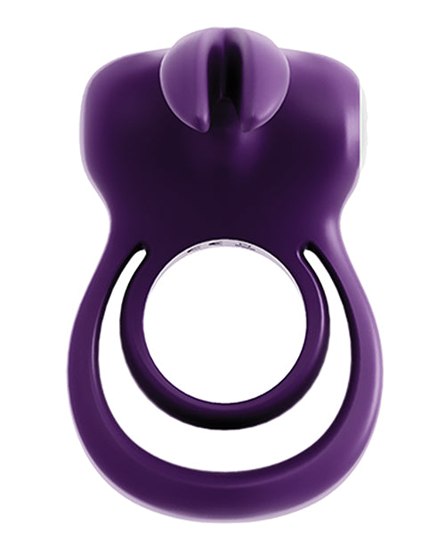 Vedo Thunder Rechargeable Dual Ring - Deep Purple - LUST Depot