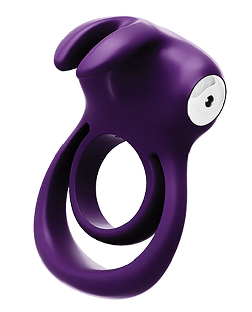 Vedo Thunder Rechargeable Dual Ring - Deep Purple - LUST Depot