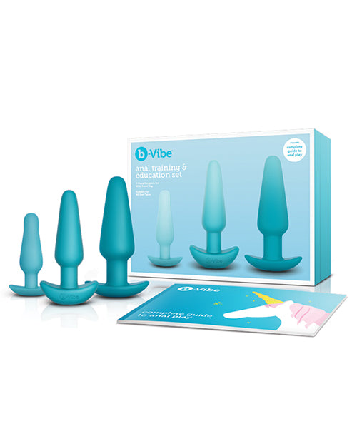 B-vibe Anal Education Set - Teal - LUST Depot