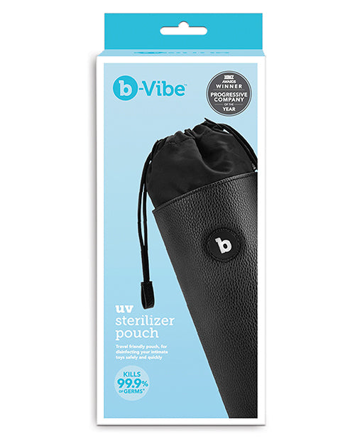 B-vibe Uv Sterilizer Pouch W-usb Cord - Black - LUST Depot