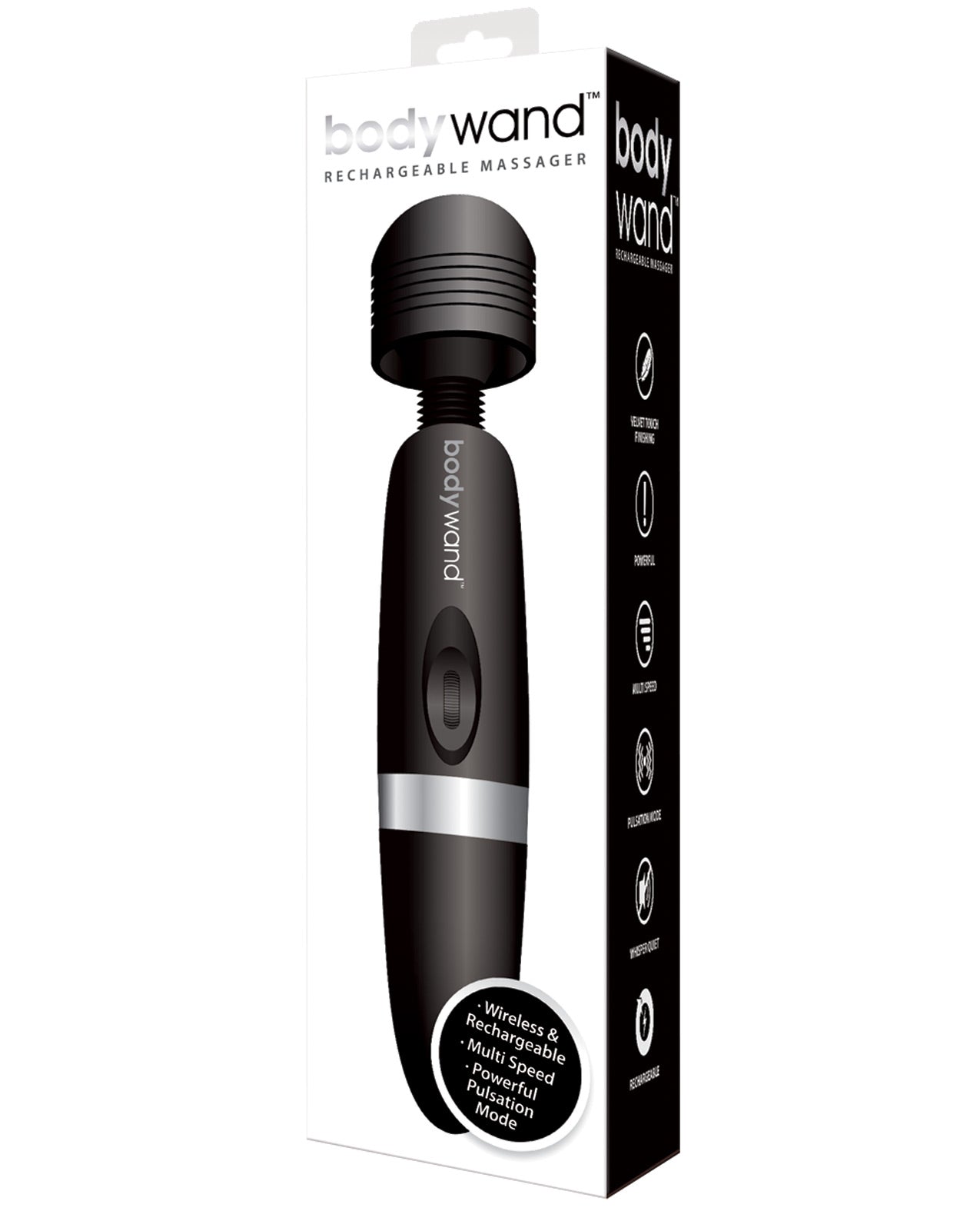 Xgen Rechargeable Bodywand - Black - LUST Depot