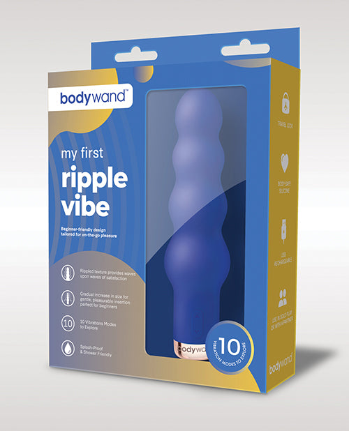 Xgen Bodywand My First Ripple Vibe - Blue - LUST Depot