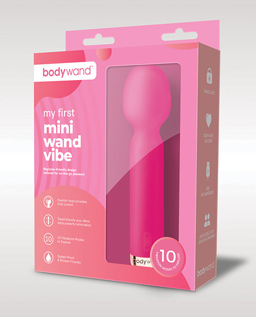 Xgen Bodywand My First Mini Wand Vibe - Pink - LUST Depot