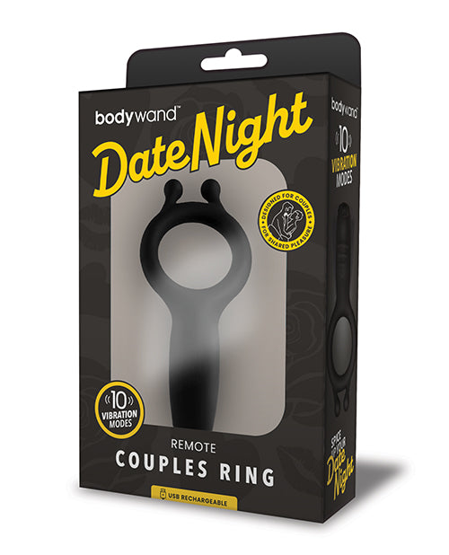 Xgen Bodywand Date Night Remote Couples Ring - Black - LUST Depot