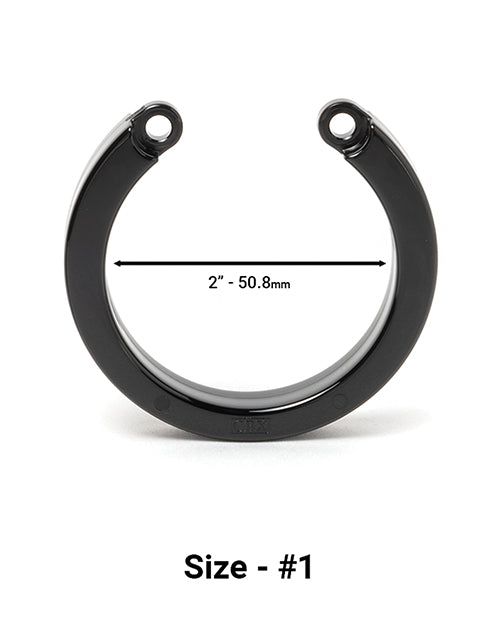 Cock Cage U-ring #1 - Black - LUST Depot