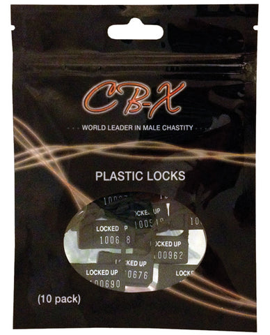 Plastic Cock Cage Lock - Pack Of 10