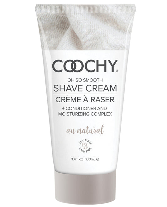 Coochy Shave Cream - 3.4 Oz Au Natural - LUST Depot