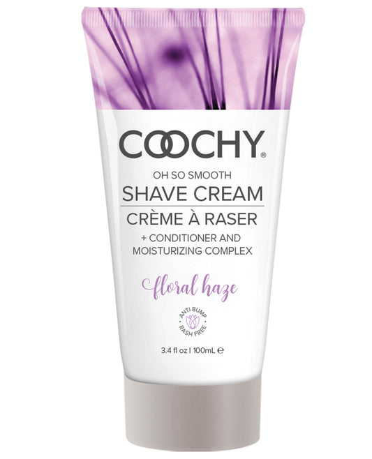 Coochy Shave Cream - 3.4 Oz Floral Haze - LUST Depot