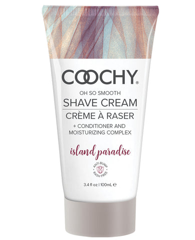 Coochy Shave Cream - 3.4 Oz Island Paradise